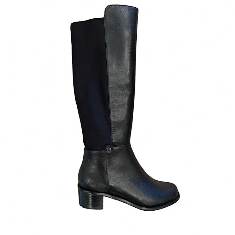 Bottes Valdini Talia en cuir et gore tex noir imperm able