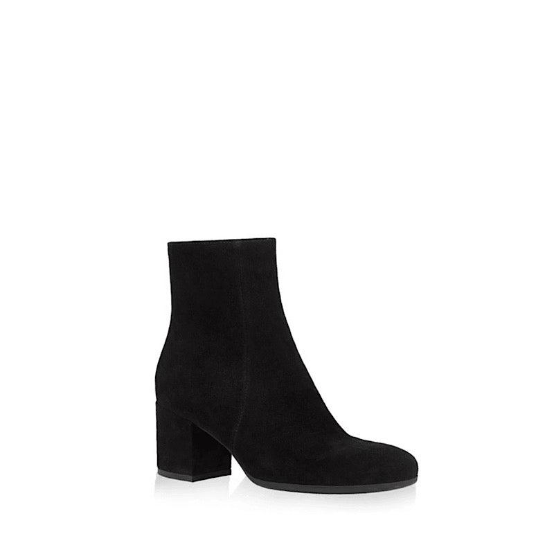 Joanie black suede