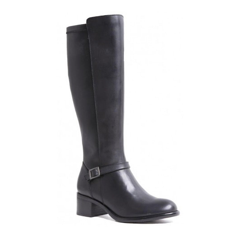 Bottes Blondo destiny en cuir noir (imperméable ).