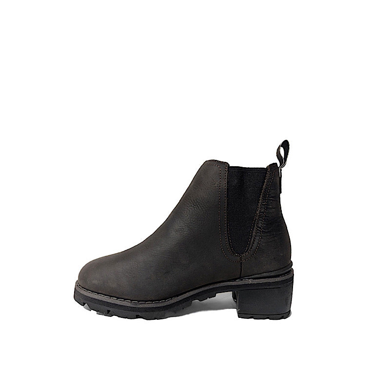 Bottes pour femmes Nexgrip Ice Morgan en cuir brun.