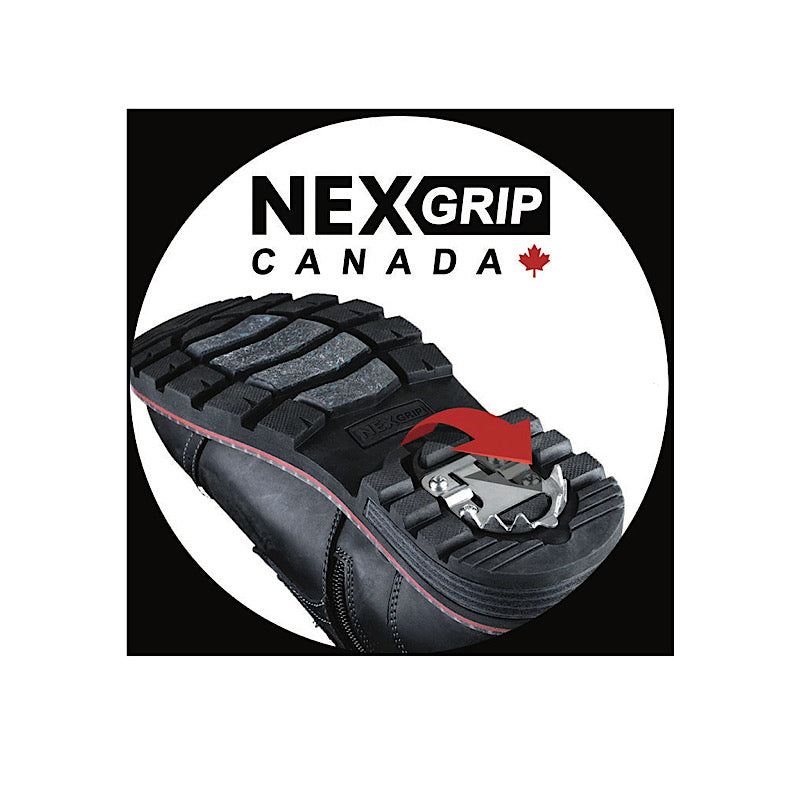 Bottes pour femmes Nexgrip Ice Morgan en cuir brun.