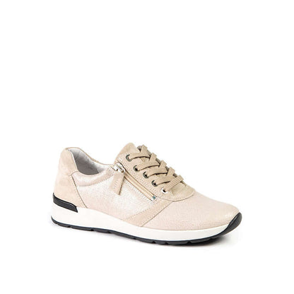 Chaussures Portofino AP8066 en cuir beige.