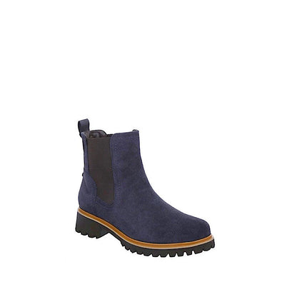 Ara 12-48885 fall boots in navy suede.