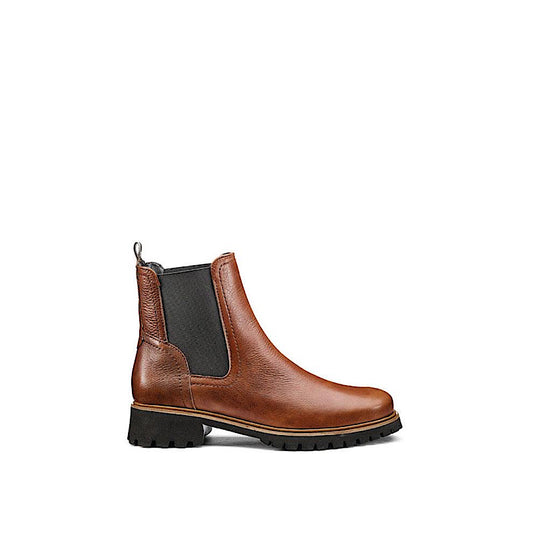 Bottes d’automne Ara 12-48885 en cuir cognac.