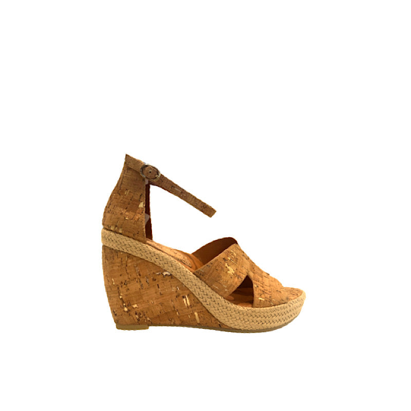 Cork effect Love of Feet sandals.