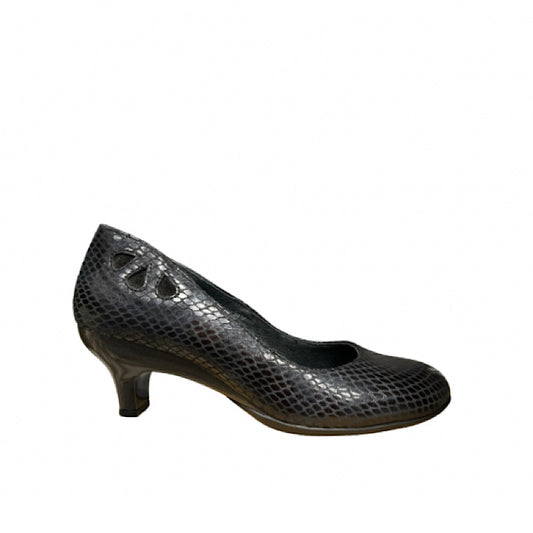 Escarpins Helle Comfort en cuir noir.