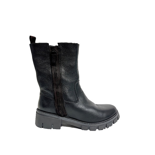 Bottes Ara 23133 en cuir noir.