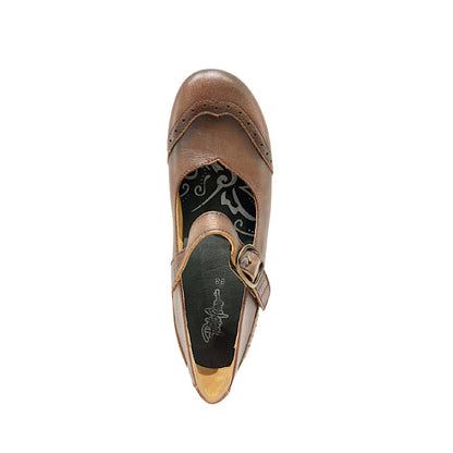 Portofino shoes in brown leather.