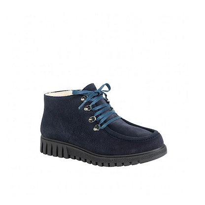 Portofino walking boots in navy suede.