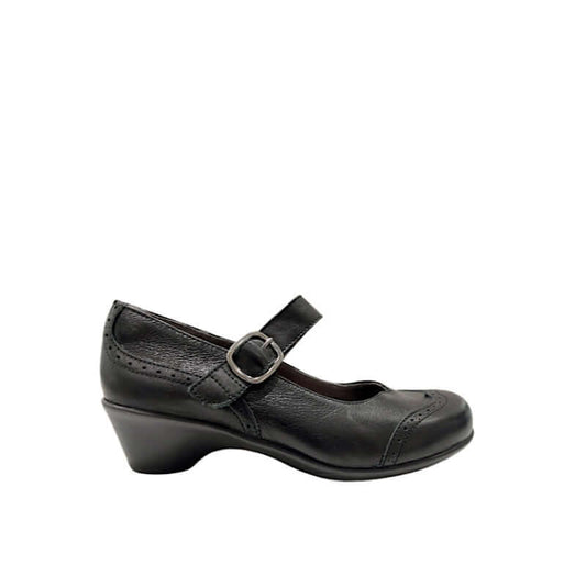 Chaussures Portofino en cuir noir.