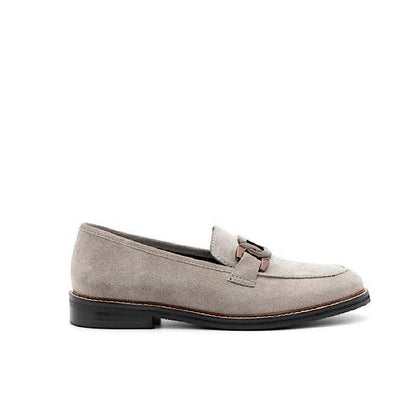 Ara moccasin type shoes 12-11203 gray suede.