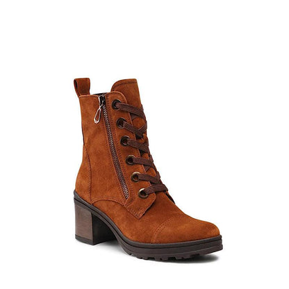 Bottes Ara 47377 en suède marron roux. - Boutique Prestige