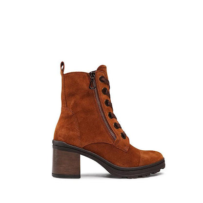 Bottes Ara 47377 en suède marron roux. - Boutique Prestige