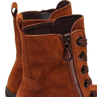 Bottes Ara 47377 en suède marron roux. - Boutique Prestige