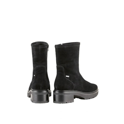 Bottes en suède noir - Boutique Prestige