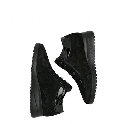 Bottes Mephisto Ianie en nubuck noir. - Boutique Prestige