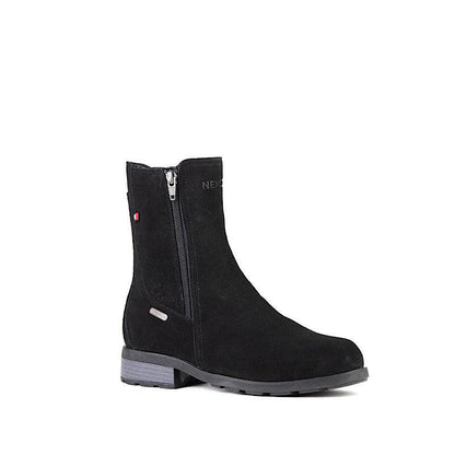 Bottes Nexgrip Ice Oslo en suède noir. - Boutique Prestige