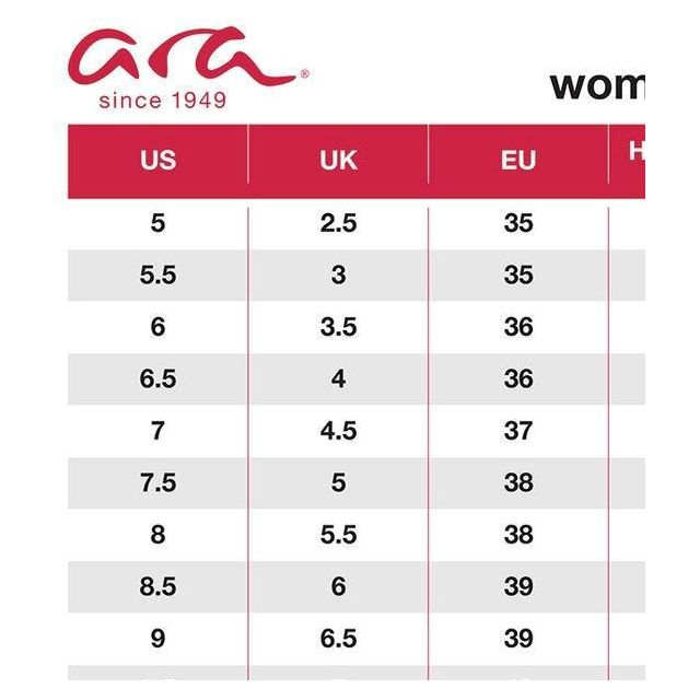 Bata sandal size chart shop