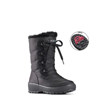 Bottes Olang Carmen en Lycra noir. - Boutique Prestige