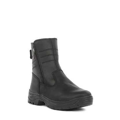 Bottes Olang (pour hommes) Dakar en cuir noir. - Boutique Prestige