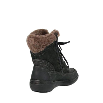 Bottes pour femmes Jomos 8065. Cuir noir. - Boutique Prestige