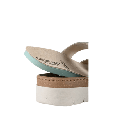 Sandales en cuir marine - Boutique Prestige