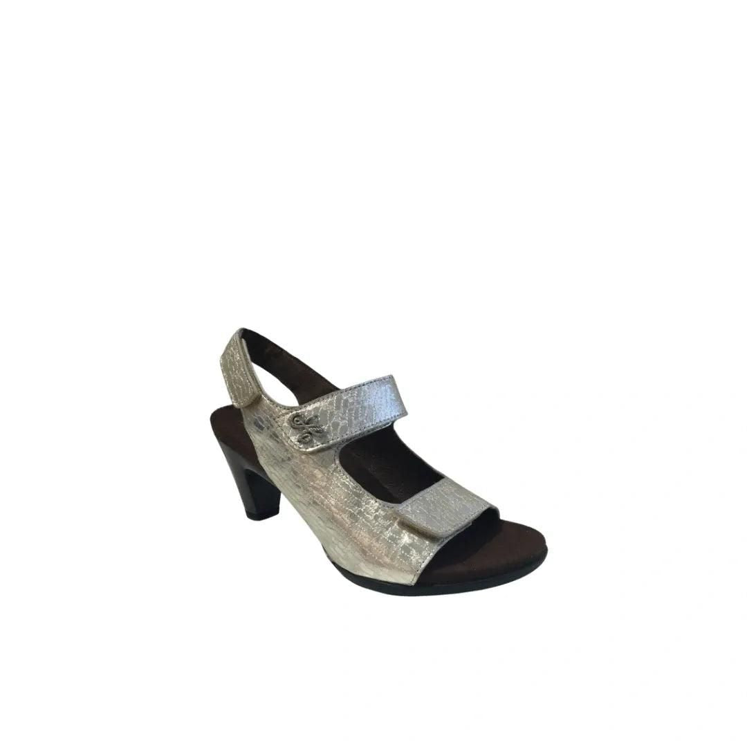 Sandales Helle Comfort Elsie argent.